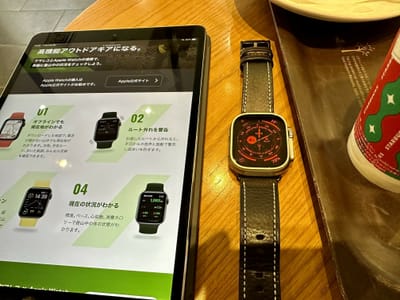 Apple Watch Ultra 導入＼^^／