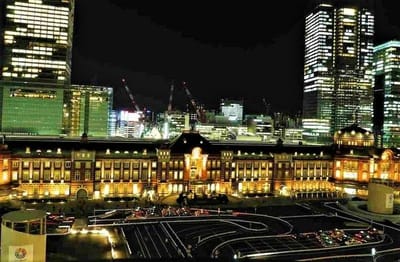 ◎ お気に入りの、写真　 🏰 東京駅舎のライトアップ 🏰