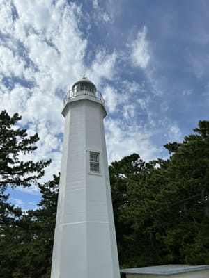 静岡三保の松原の清水灯台