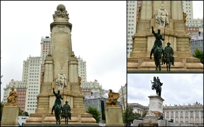 スペイン広場と王宮～マドリー