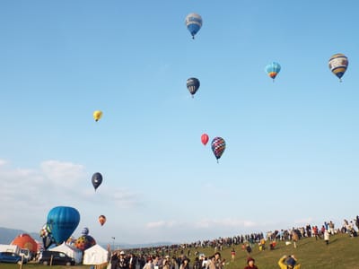 ２０１６佐賀熱気球世界大会の風景