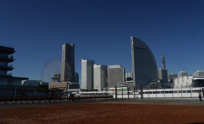 「横浜ハンマーヘッド」から見る～みなとみらい21(MM21)