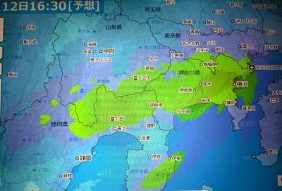 ☔ 神奈川で "1時間40ミリ" の激しい雨、東部で "警報級" の可能性；低気圧発達、高波にも注意 !!