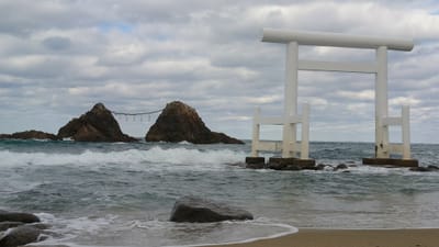 桜井二見ヶ浦の夫婦岩