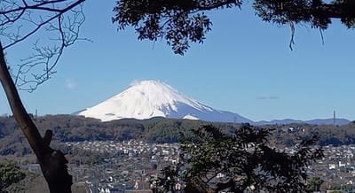🗻　県立大磯城山公園：富士山の眺めが、最高 !!　🗻