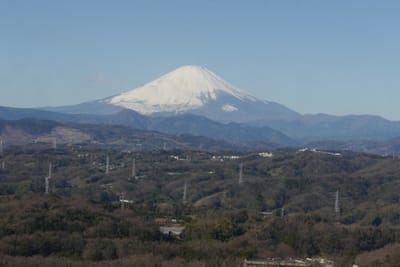 平塚市・湘南平から見る富士山 <関東の富士見百景> 