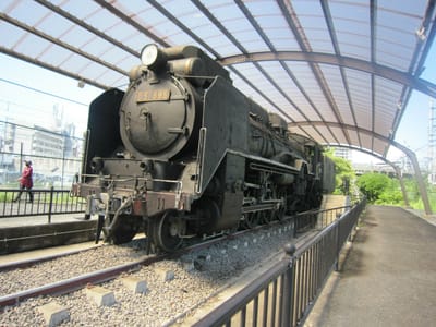 ＳＬＤ５１蒸気機関車