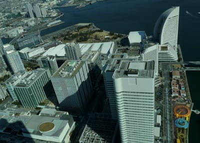 Yokohama Landmark Tower 展望フロア(Sky Garden)から見る眺望