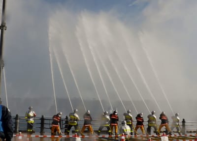 横浜消防出初式 集い学び 楽しめる安全安心フェスティバル 