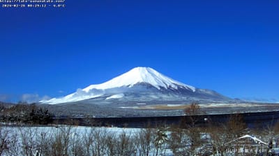　　　　　　🗻　今朝の富士山　🗻　「感激」