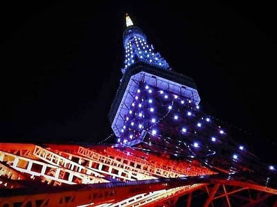 <お気に入り写真> 　"TOKYO　TOWER"  ライトアップ