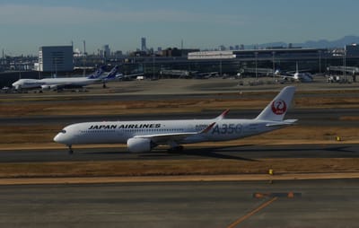 JAL（日本航空）が、運航を開始したエアバス A350-900機
