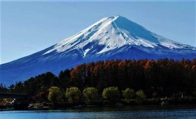 富士五湖・河口湖から見る　<世界文化遺産>🗻 富士山 🗻