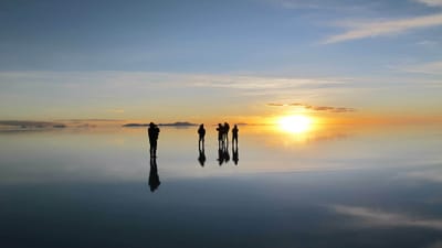 １０年前のウユニ塩湖の思い出写真