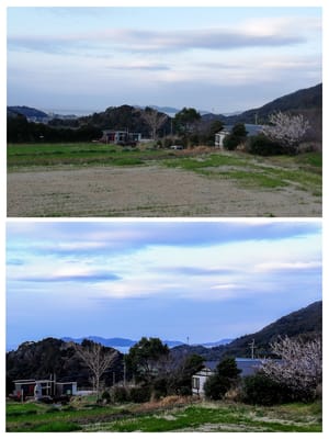 二丈赤米センターからの眺望　　続糸島散策　(福岡帰省４日目)　　2024年2月18日