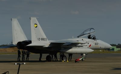 航空自衛隊  Mitsubishi F-15J Eagle.