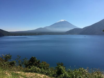富士山　五湖巡り　本栖湖