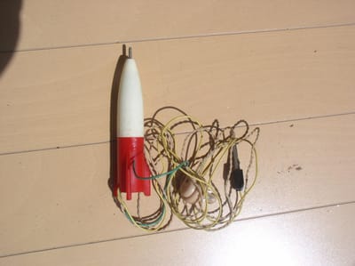 ロケット型　ゲルマラジオ メーカー不明　№452
