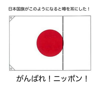 ワールドカップ　２０２２　日本国旗