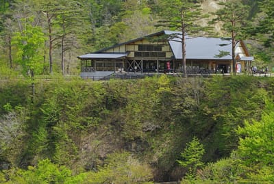 鳴子峡のレストハウス