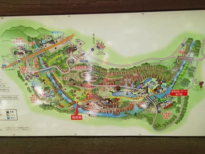 「遊歩道MAP」　続高千穂遊歩道   (南九州花と６つの絶景探訪ツアー)      2023年６月３日