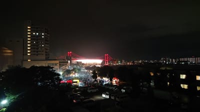令和元年の若松港祭花火🎆大会～ナイアガラ３