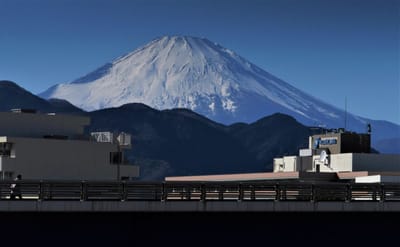 お気に入りの松田町「神山清水公園(川音川土手)」から見る 🗻 富士山 🗻