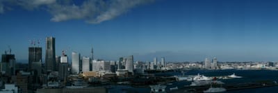 横浜マリンタワーから見るＭＭ２１（みなとみらい21）