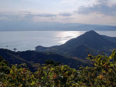 亀老山展望台①ー2　  (しまなみ海道ウォーキングツアー２日目)   2022年11月７日