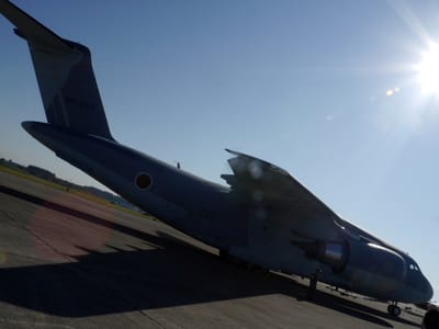 「入間基地航空祭 2018」輸送機 C-2