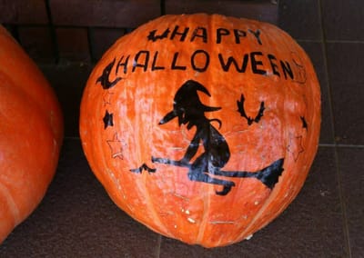ハロウィン、飾りかぼちゃなど　14　カボチャの絵