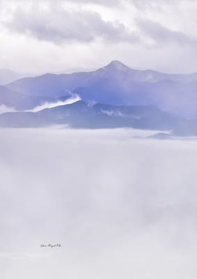 大天井ヶ岳と雲海