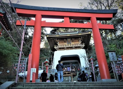　<お気に入り写真> 　江島神社　"瑞心門"(ずいしんもん)