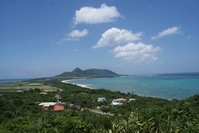沖縄　石垣島の玉取岬からの風景