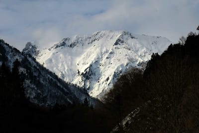 冬の谷川岳
