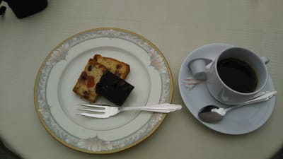 国指定重要文化財旧松本家で食べたケーキセット
