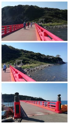 「雄島橋往復」　雄島　(福井の絶景めぐりツアー１日目)　　2023年８月22日
