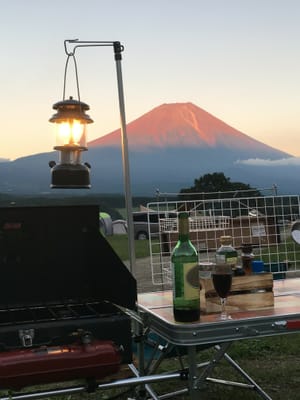 富士山は最高の酒のサカナ