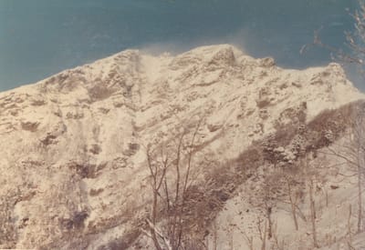 （青春の一頁）冬の阿弥陀岳南稜