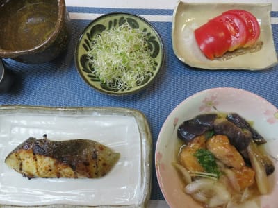 銀鱈の西京味噌漬焼
