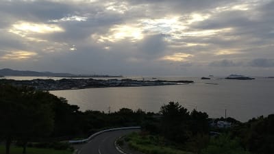 下関彦島の夕日