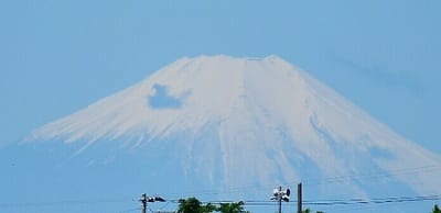 富士山見えました🗻