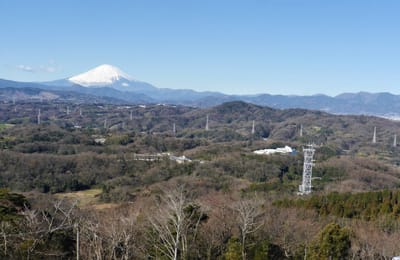 平塚市・湘南平から見る富士山 <関東の富士見百景>
