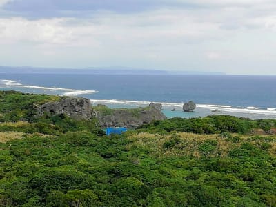 「果報バンタ」②　　陸続きの島「伊計島と宮城島巡り」 沖縄ツアー３日目   2021年12月４日