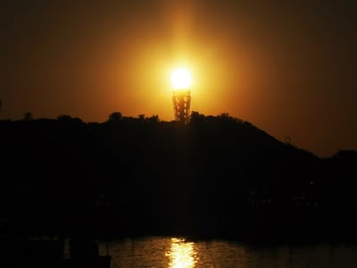 2022年12月10日の江の島灯台