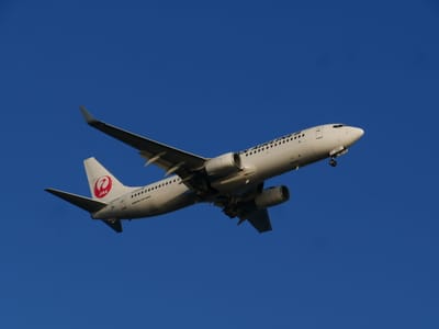 航空機撮影 日本航空