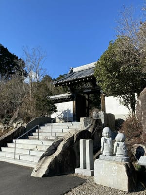 本邦最大級の水琴洞が裏庭にある善住禅寺