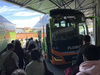 AveiroからバスでPortoへ