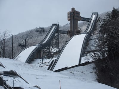 長野オリンピックのジャンプ台