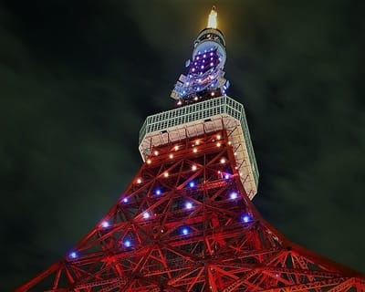 　　<蔵出し写真> TOKYO TOWER　ライトアップ